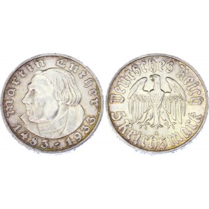 Germany - Third Reich 5 Reichsmark 1933 A