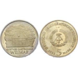 Germany - DDR 5 Mark 1982 Proof