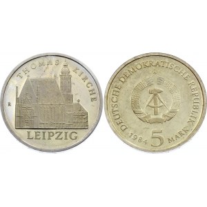 Germany - DDR 5 Mark 1984 A Proof