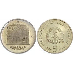Germany - DDR 5 Mark 1985 A Proof