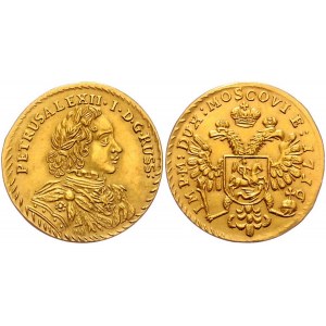 Russia Chervonets / Ducat 1716 Antic Copy in Gold
