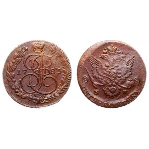 Russia 5 Kopeks 1785 EM