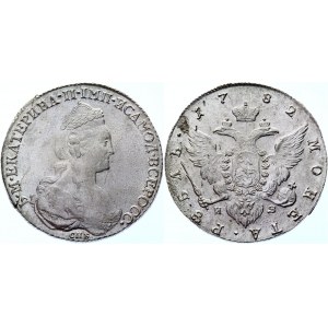 Russia 1 Rouble 1782 СПБ ИЗ