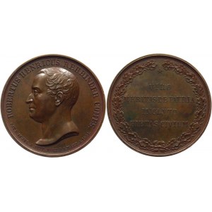 Russia Table Bronze Medal Robert Heinrich Rehbinder 1841
