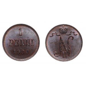 Russia - Finland 1 Penni 1900