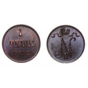 Russia - Finland 1 Penni 1902