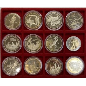 Russia - USSR Lot of 12 Coins 1975 - 1995