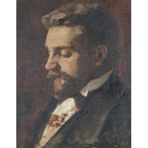PORTRET BRODATEGO MĘŻCZYZNY, ok. 1900