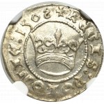 Zygmunt I Stary, Półgrosz 1508, Kraków - NGC MS62