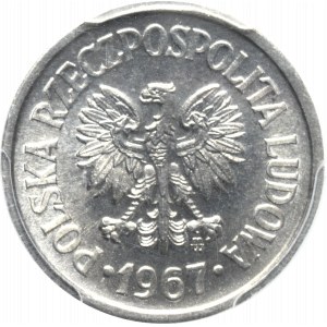 People's Republic of Poland, 10 groschen 1967 - PCGS MS66