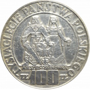 PRL, 100 złotych 1966 Mieszko i Dąbrówka