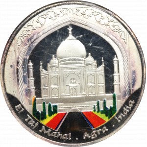Andora, 10 diners 2009 Taj Mahal - Siedem cudów świata