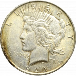 USA, Peace Dollar 1922