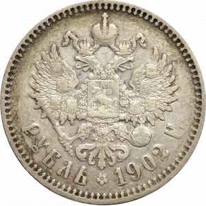 Russia, Nicholas II, Rouble 1902 AP