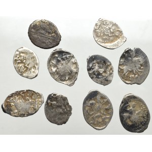 Russia, Lot of 10 wire coins