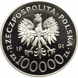 III RP, Battle of Britain, 100,000 zlotys 1991 - trial