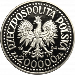 III RP, 200.000 złotych 1994 Związek Inwalidów - Próba Ni