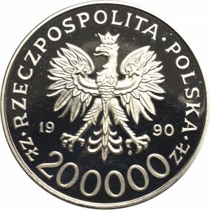 III RP, 200.000 złotych 1990 Gen. Stefan Rowecki GROT - Próba Ni