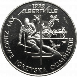 III RP, 200.000 złotych 1992 Albertville - Próba Ni