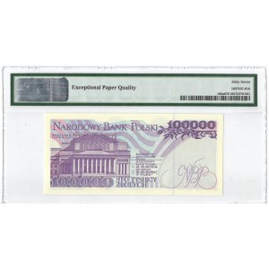 100.000 złotych 1993 AE - PMG 67EPQ