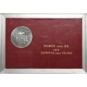Norwegia, Medal 1100 lat - srebro