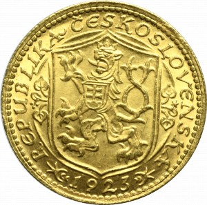 Czechoslovakia, 1 ducat 1923