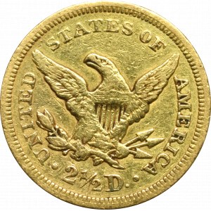 USA, 2-1/2 dollar 1840