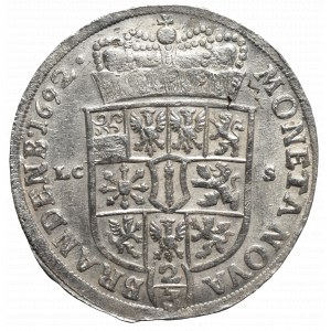 Germany, Brandenburg-Prussia, Friedrich III, 2/3 Thaler 1692