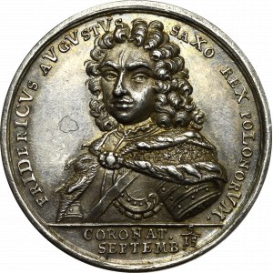 August II Mocny, Medal koronacyjny 1697, Wrocław - rzadkość