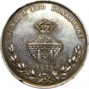 Wolne Miasto Kraków, Medal Florian Straszewski 1838