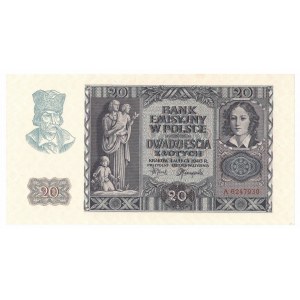 GG, 20 złotych 1940 A