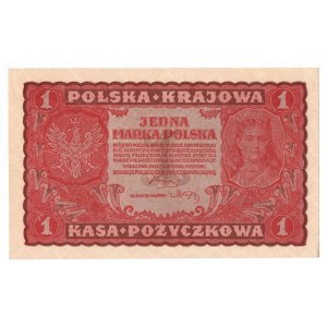 II RP, 1 marka polska 1919 I SERIA AS