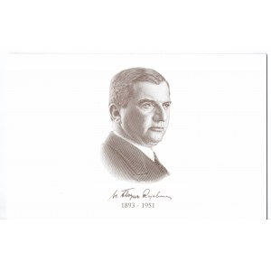 PWPW Henryk Floyar-Rajchman - w folderze emisyjnym