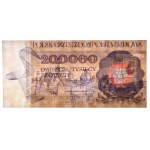 PRL, 200. 000 złotych 1989 R, bardzo niski numer 0000065 !