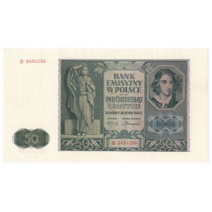 GG, 20 złotych 1940 i 50 złotych 1941