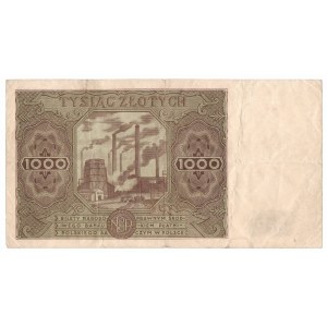 PRL, 1000 złotych 1947 F