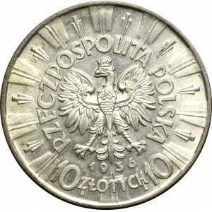 II Republic of Poland, 10 zloty 1936 Pilsudski