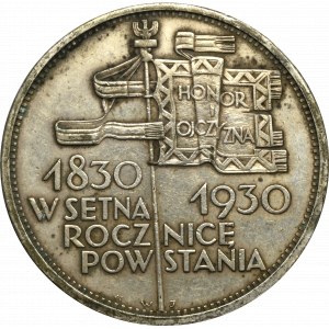 II Republic of Poland, 5 zloty 1930 November uprising