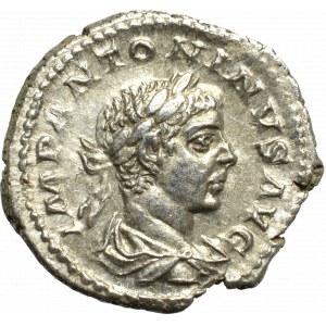 Roman Empire, Elagabalus, Denarius