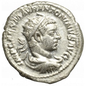 Cesarstwo Rzymskie, Elagabal, Antoninian - Salus Antoniniani Aug