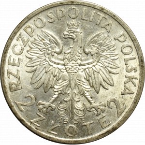 II Republic of Poland, 2 zloty 1933 Polonia