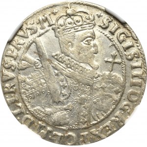 Sigismund III Vasa, Ort 1622, Bromberg - NGC MS63