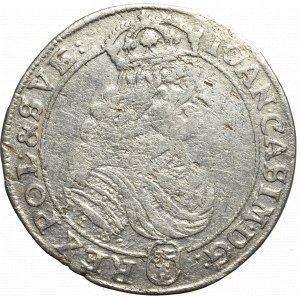 John II Casimir, 18 groschen 1668, Bromberg