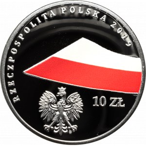 III RP, 10 złotych 2019 - 100-lecie flagi państwowej