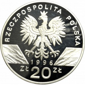 III RP, 20 złotych 1996 - Jeż