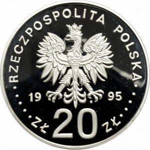 III RP, 20 złotych 1995 - 500-lat Województwa Płockiego