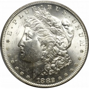 USA, Morgan dolar 1882 S - PCGS MS63