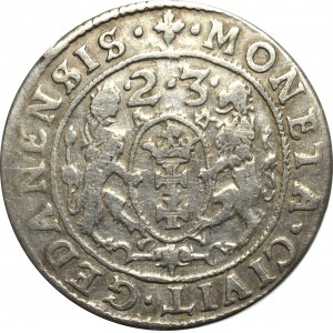 Sigismund III, 18 groschen 1623, Danzig