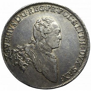Saksonia, Ksawery, Talar 1768, Drezno