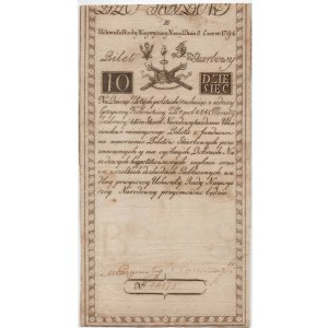 10 złotych 1794 E - D&CBLau - RZADKOŚĆ !